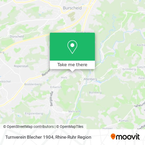Turnverein Blecher 1904 map