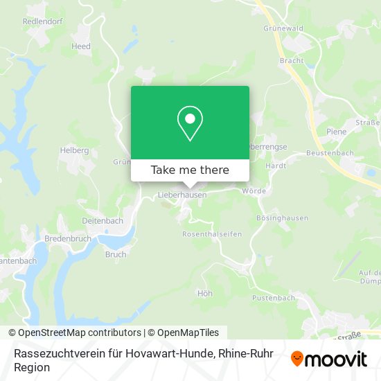 Rassezuchtverein für Hovawart-Hunde map