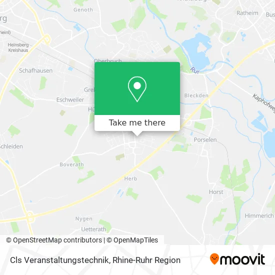 Карта Cls Veranstaltungstechnik