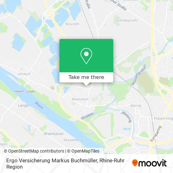 Ergo Versicherung Markus Buchmüller map
