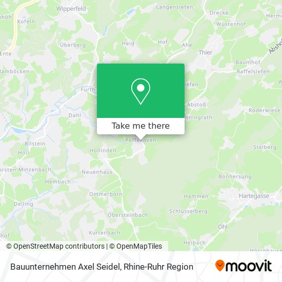 Bauunternehmen Axel Seidel map