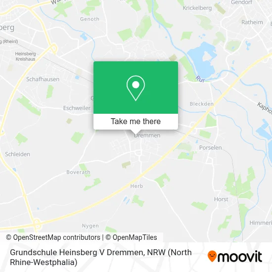 Grundschule Heinsberg V Dremmen map