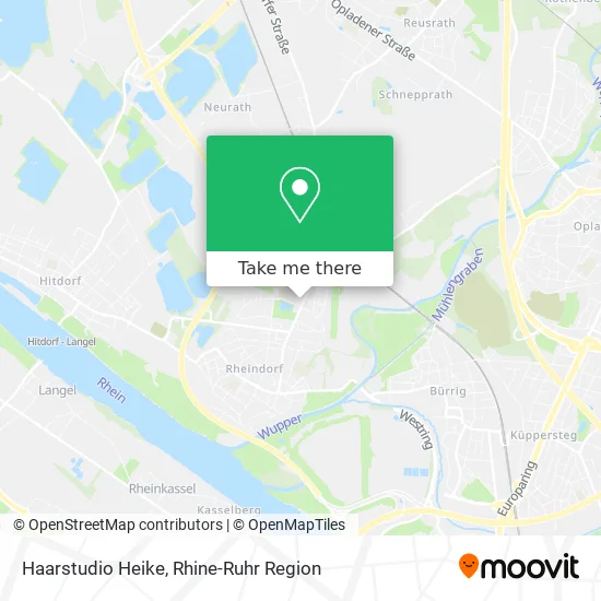 Карта Haarstudio Heike