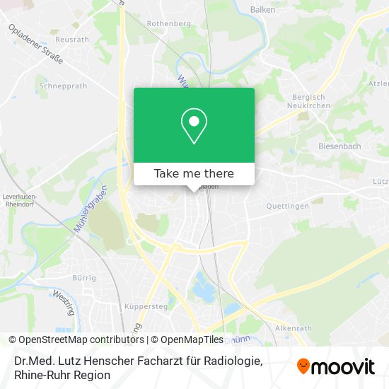 Dr.Med. Lutz Henscher Facharzt für Radiologie map