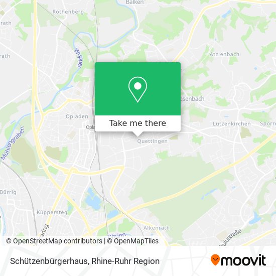 Schützenbürgerhaus map