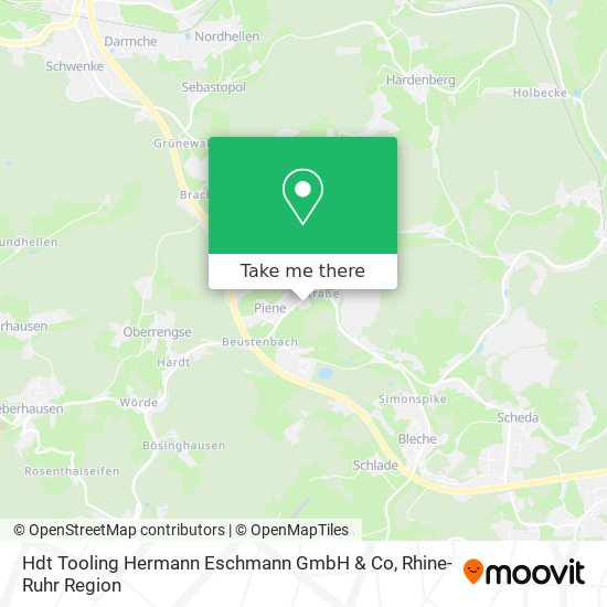 Карта Hdt Tooling Hermann Eschmann GmbH & Co