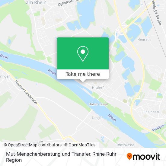 Mut-Menschenberatung und Transfer map