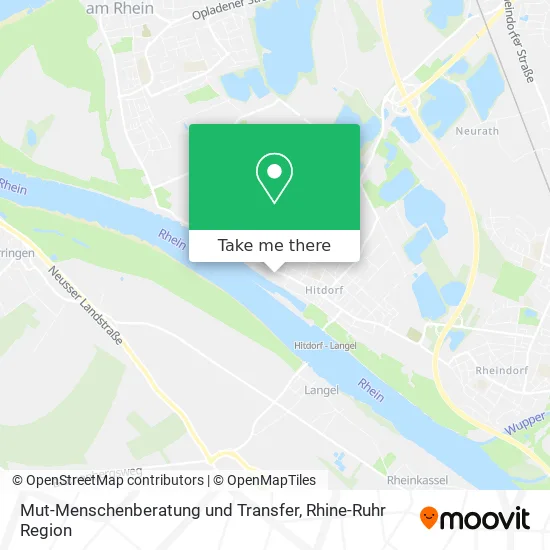Карта Mut-Menschenberatung und Transfer