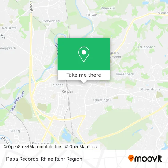 Карта Papa Records