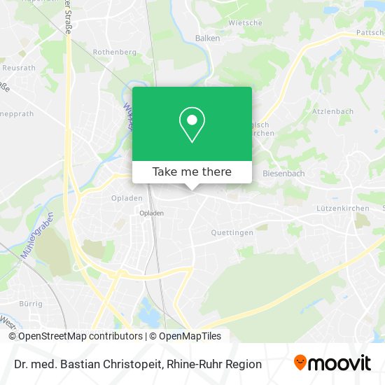 Dr. med. Bastian Christopeit map