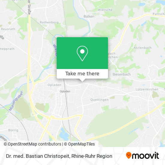 Карта Dr. med. Bastian Christopeit