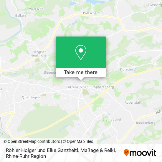 Röhler Holger und Elke Ganzheitl. Maßage & Reiki map