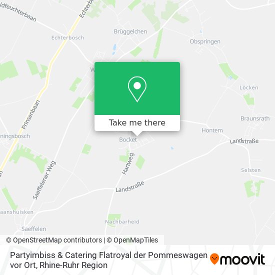 Partyimbiss & Catering Flatroyal der Pommeswagen vor Ort map
