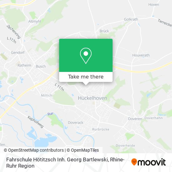 Fahrschule Hötitzsch Inh. Georg Bartlewski map