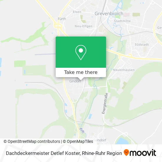 Dachdeckermeister Detlef Koster map