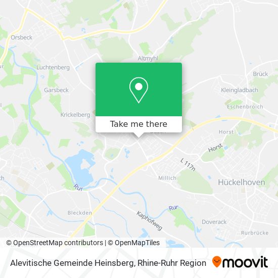 Alevitische Gemeinde Heinsberg map