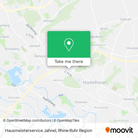 Hausmeisterservice Jahnel map