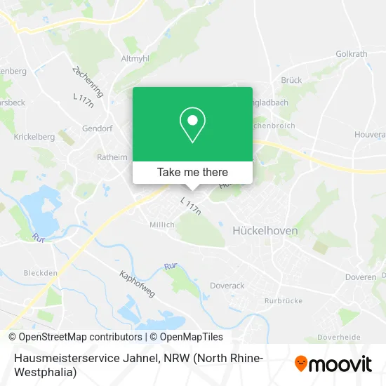 Карта Hausmeisterservice Jahnel