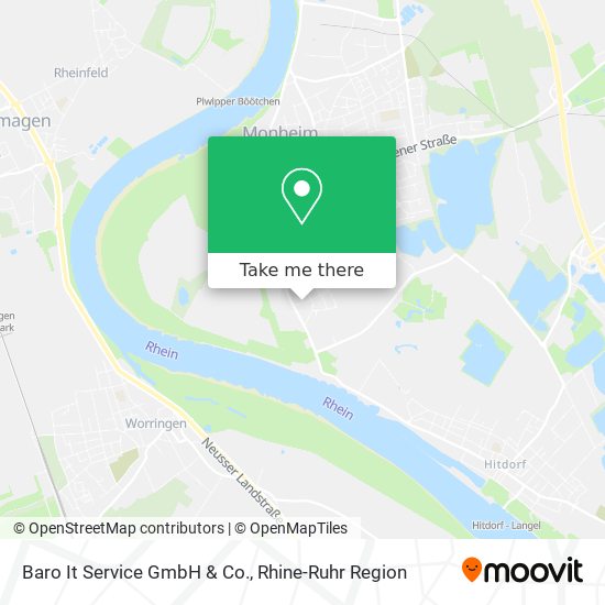 Baro It Service GmbH & Co. map