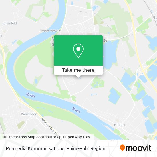 Premedia Kommunikations map