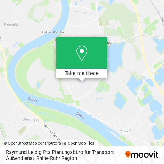 Raymund Leidig Pta Planungsbüro für Transport Außendienst map