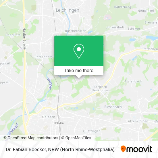 Dr. Fabian Boecker map