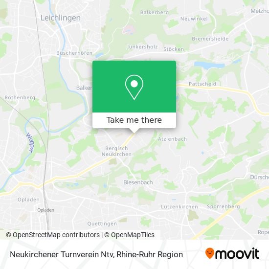 Neukirchener Turnverein Ntv map