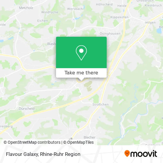Карта Flavour Galaxy