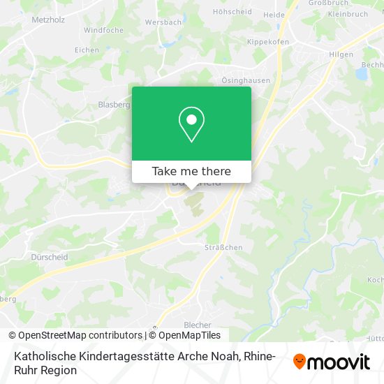 Katholische Kindertagesstätte Arche Noah map