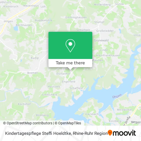 Карта Kindertagespflege Steffi Hoeldtke