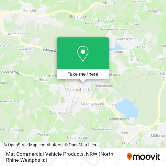 Карта Mat Commercial Vehicle Products