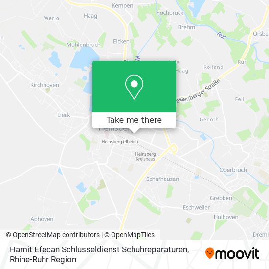 Hamit Efecan Schlüsseldienst Schuhreparaturen map