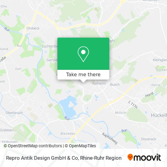 Repro Antik Design GmbH & Co map