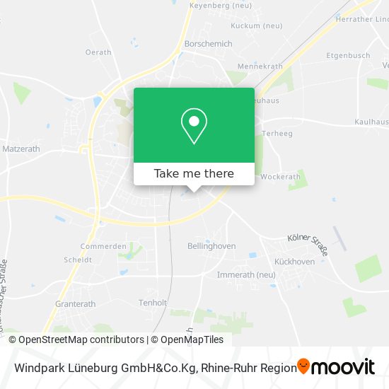 Windpark Lüneburg GmbH&Co.Kg map