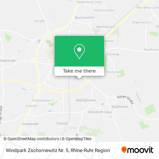 Windpark Zschornewitz Nr. 5 map