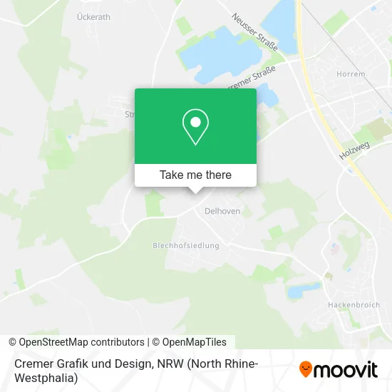 Карта Cremer Grafik und Design