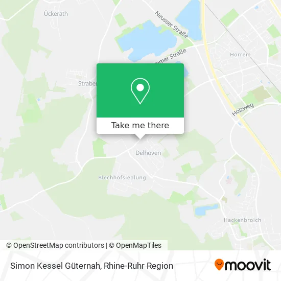 Simon Kessel Güternah map