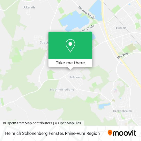 Heinrich Schönenberg Fenster map