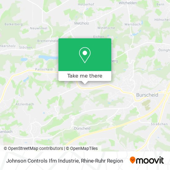 Johnson Controls Ifm Industrie map