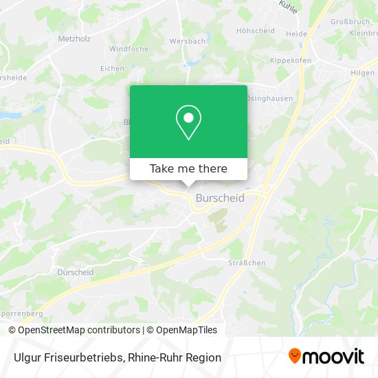 Ulgur Friseurbetriebs map