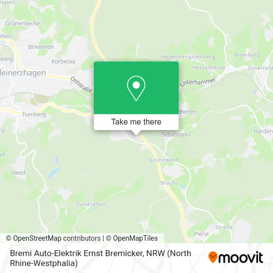 Карта Bremi Auto-Elektrik Ernst Bremicker