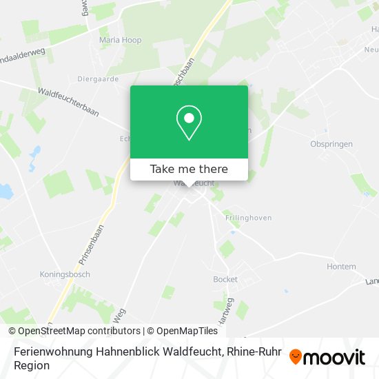 Ferienwohnung Hahnenblick Waldfeucht map