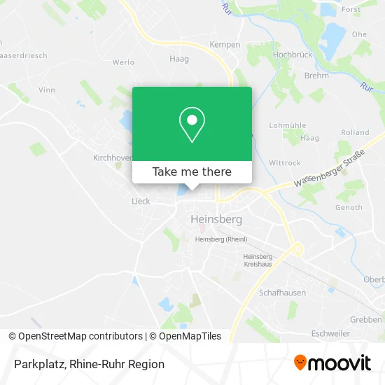 Карта Parkplatz