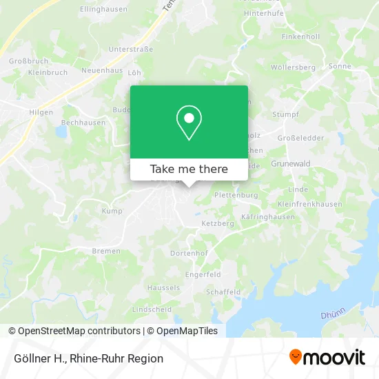 Карта Göllner H.