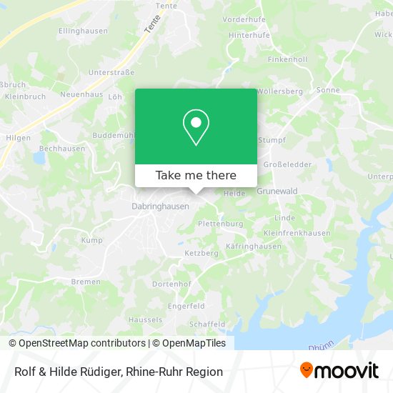 Rolf & Hilde Rüdiger map