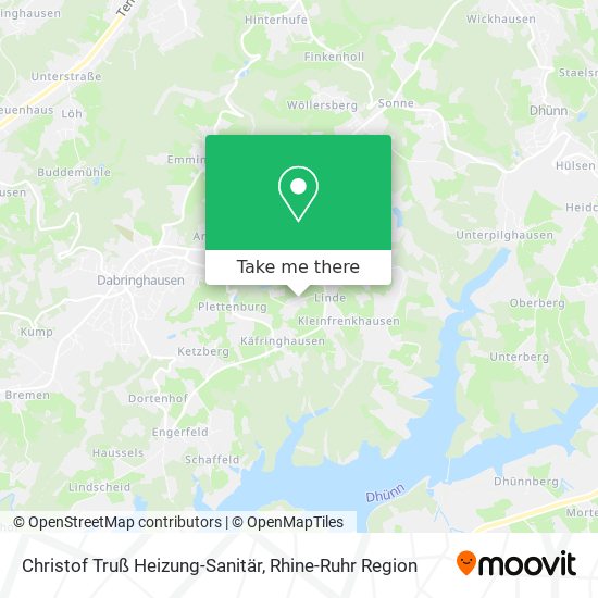 Christof Truß Heizung-Sanitär map