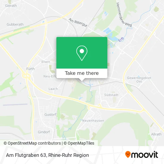 Am Flutgraben 63 map