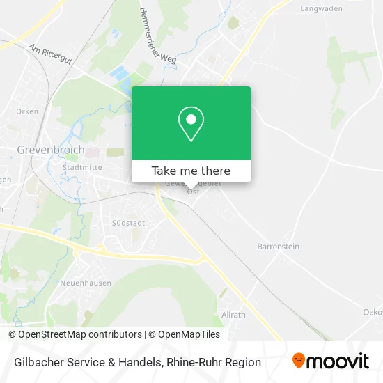 Карта Gilbacher Service & Handels