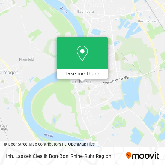 Карта Inh. Lassek Cieslik Bon-Bon