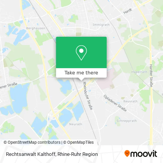 Карта Rechtsanwalt Kalthoff